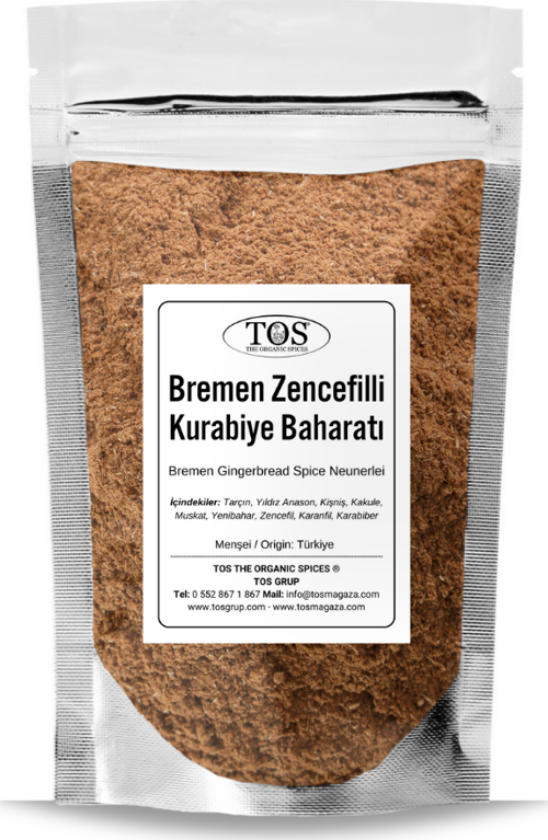 Bremen Zencefilli Kurabiye Baharatı Neunerlei 100 gr Bremen Gingerbread Spice - Premium Quality