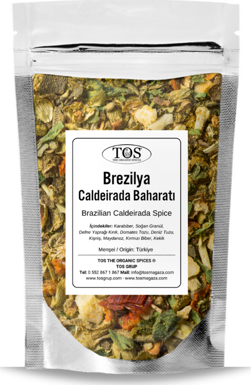 Brezilya Caldeirada Baharatı 250 gr Brazilian Caldeirada Spice - Premium Quality | Baharat Karışımı