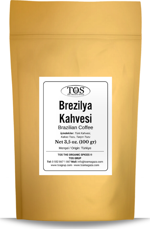 Brezilya Kahvesi 100 gr (1. Kalite) Brazilian Coffee