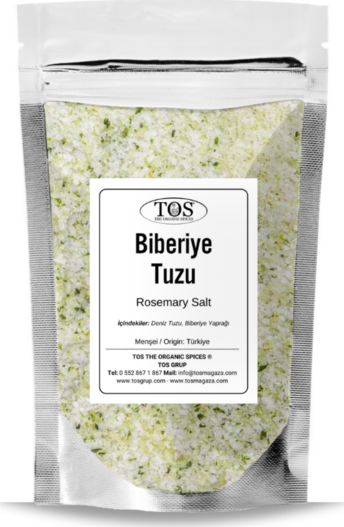 Biberiye Tuzu 500 gr (1. Kalite) Rosemary Salt