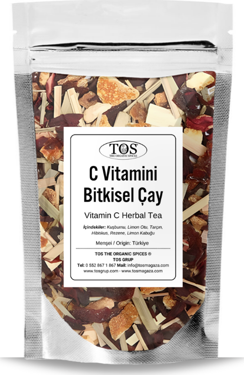 C Vitamini Bitkisel Çay 100 gr (1. Kalite) Vitamin C Herbal Tea