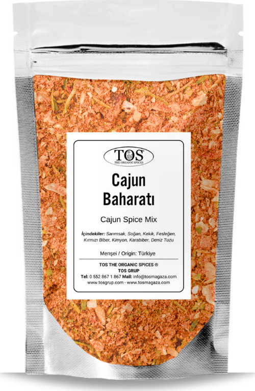 Cajun Baharatı 100 gr Cajun Spice Blend - Premium Quality | Baharat Karışımı
