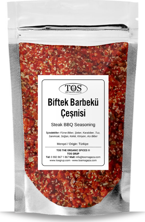 Biftek Barbekü Çeşnisi 500 gr Steak BBQ Seasoning - Premium Quality | Baharat Karışımı