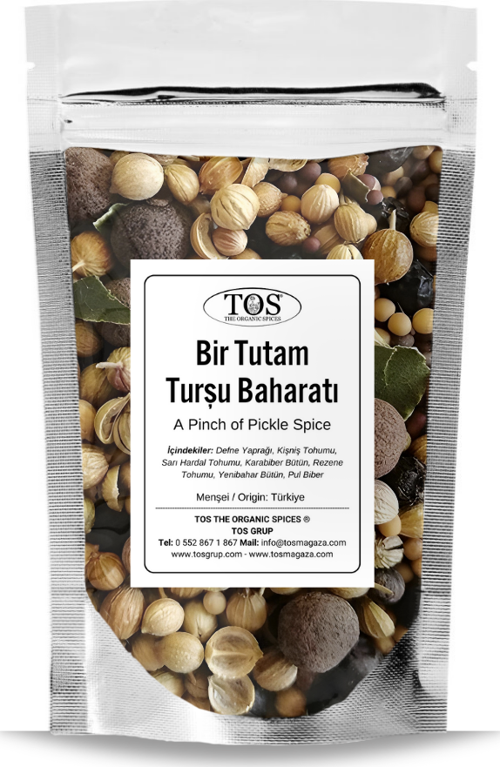 Bir Tutam Turşu Baharatı 500 gr A Pinch of Pickle Spice Blend - Premium Quality | Baharat Karışımı