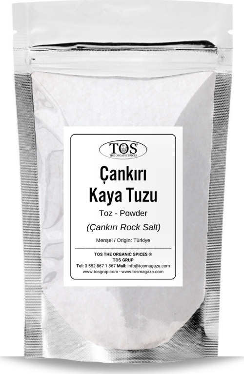 Çankırı Kaya Tuzu 500 gr Toz (1. Kalite) Çankırı Rock Salt, Powder