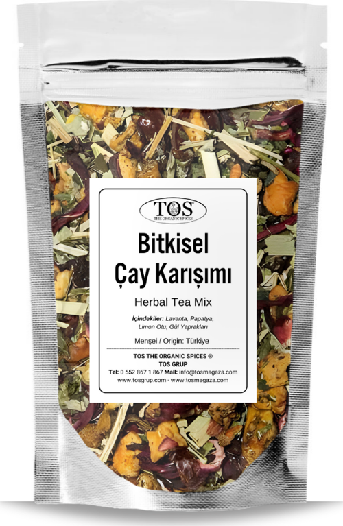 Bitkisel Çay Karışımı 250 gr (1. Kalite) Herbal Tea Blend