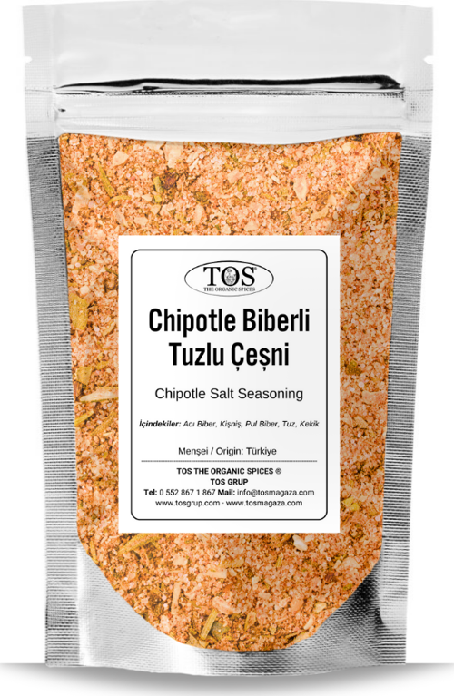 Chipotle Biberli Tuzlu Çeşni 100 gr Chipotle Pepper Savory Seasoning - Premium Quality