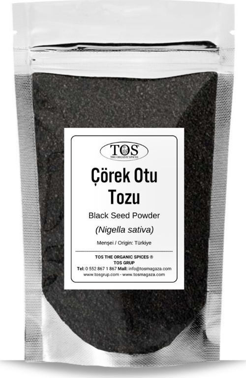 Çörek Otu Tozu 50 gr (1. Kalite) Nigella sativa / Kalonji, Black Seed, Ground