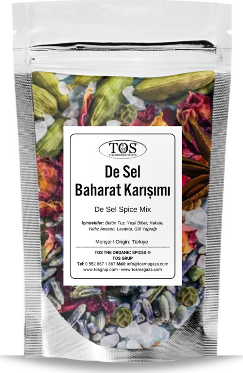 De Sel Baharat Karışımı 250 gr De Sel Spice Blend - Premium Quality | Baharat Karışımı
