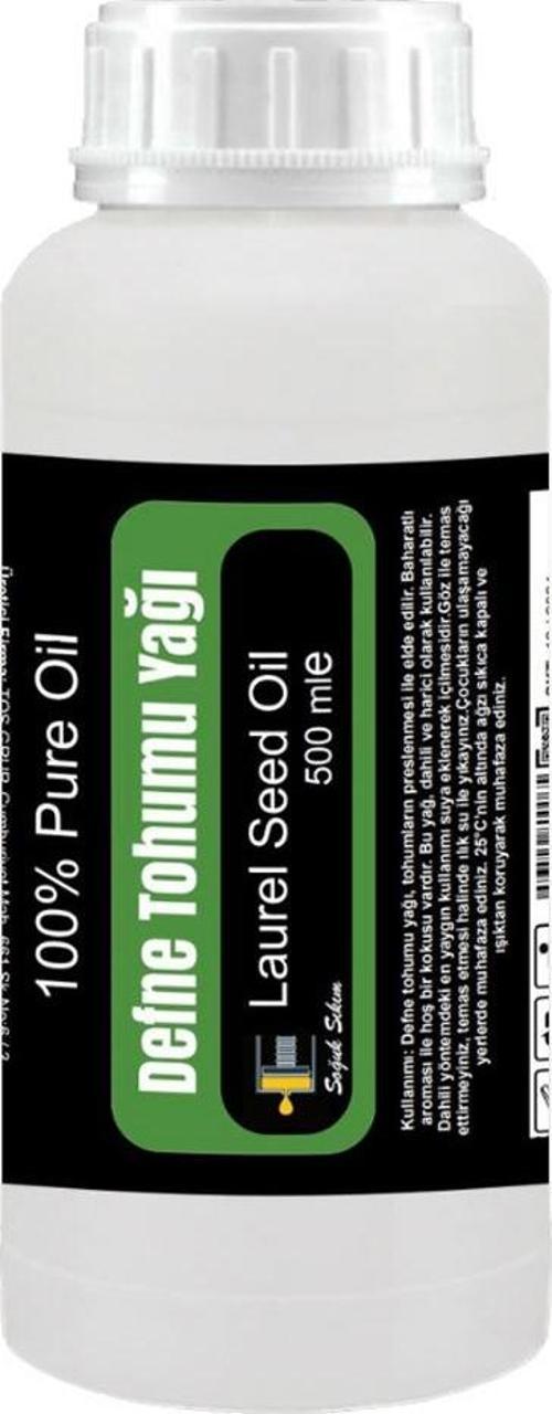 Defne Tohumu Yağı 500 ml Soğuk Sıkım / Laurel Seed Oil, Cold Pressed