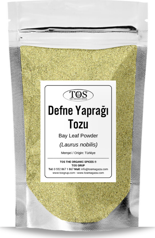 Defne Yaprağı Tozu 100 gr (1. Kalite) Laurus nobilis / Bay Leaf Powder