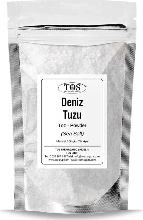 Deniz Tuzu 2,5 kg Toz (1. Kalite) Sea Salt, Powder