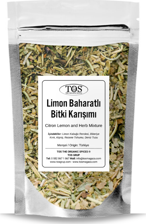 Citron Limon Baharatı ve Bitki Karışımı 500 gr Citron Lemon Spice and Herb Blend - Premium Quality
