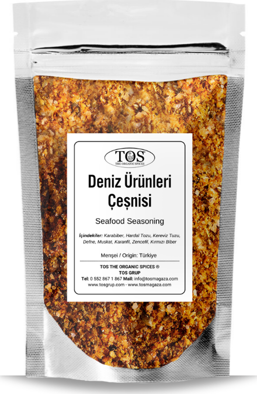 Deniz Ürünleri Çeşnisi 500 gr Seafood Seasoning - Premium Quality | Baharat Karışımı