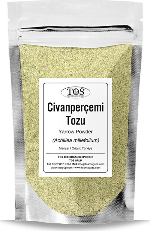 Civanperçemi Tozu 500 gr (1. Kalite) Achillea millefolium / Yarrow Powder