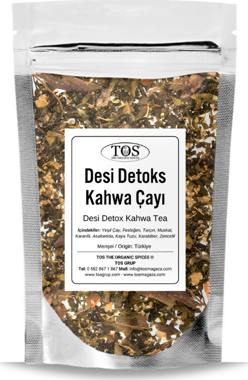 Desi Detoks Kahwa Çayı 100 gr (1. Kalite) Desi Detox Kahwa Tea
