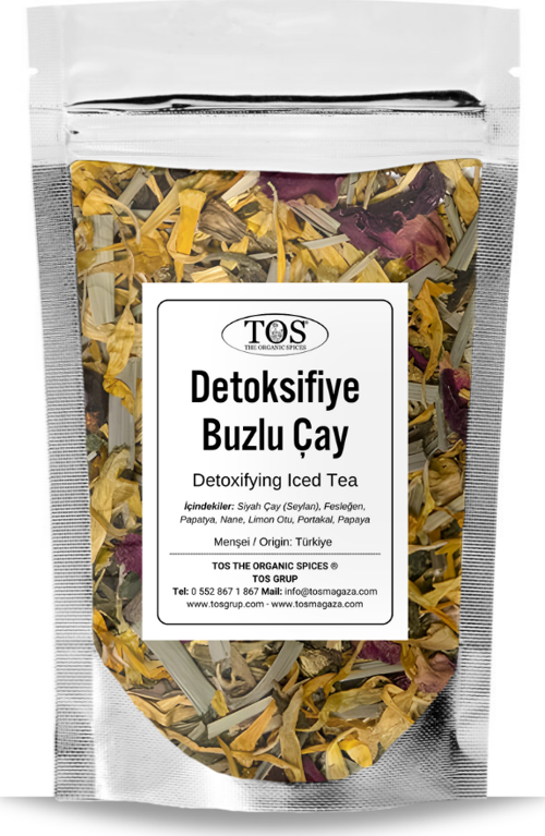 Detoksifiye Buzlu Çay 40 gr (1. Kalite) Detoxified Iced Tea