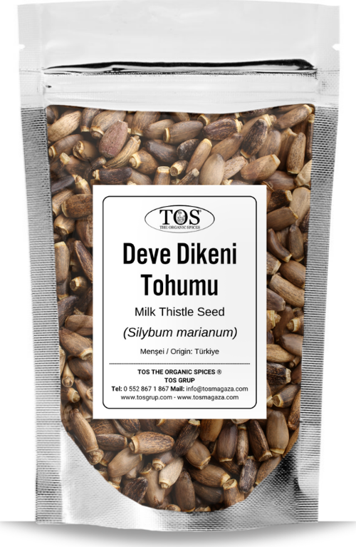 Deve Dikeni Tohumu 1 kg (1. Kalite) Silybum marianum / Milk Thistle Seed