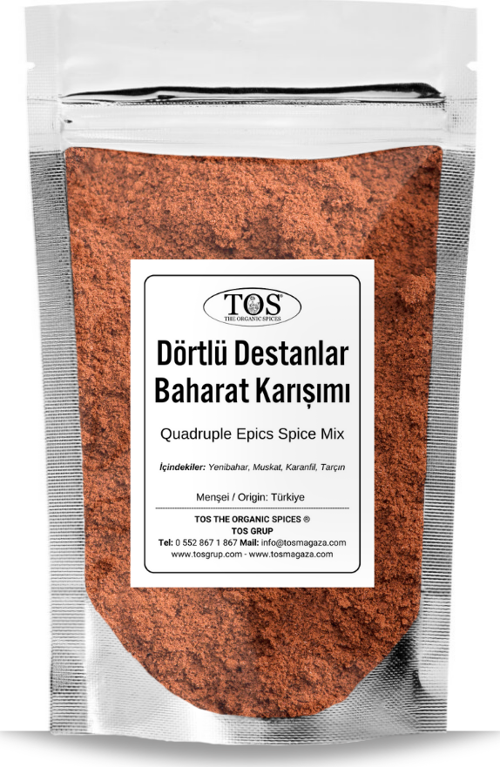 Dörtlü Destanlar Tatlı Baharat Karışımı 250 gr Four Legends Sweet Spice Blend - Premium Quality
