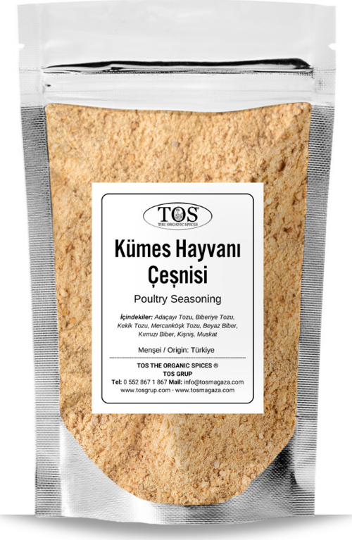 Ev Yapımı Kümes Hayvanı Çeşnisi 500 gr Homemade Poultry Seasoning - Premium Quality