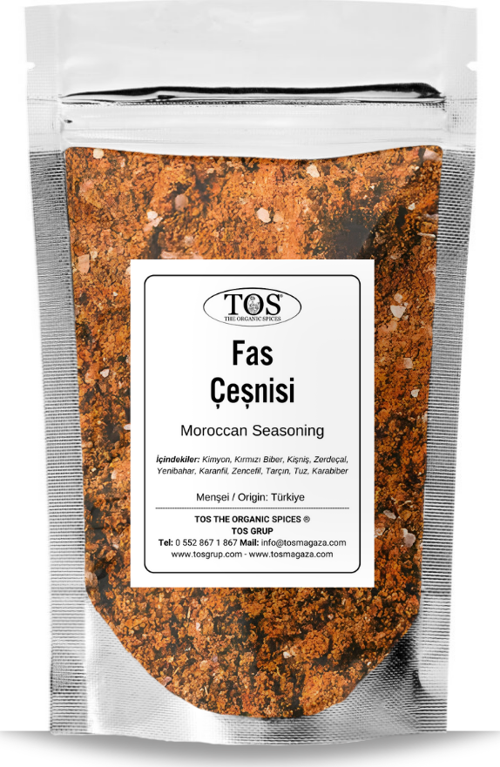 Fas Çeşnisi 250 gr Moroccan Seasoning - Premium Quality | Baharat Karışımı