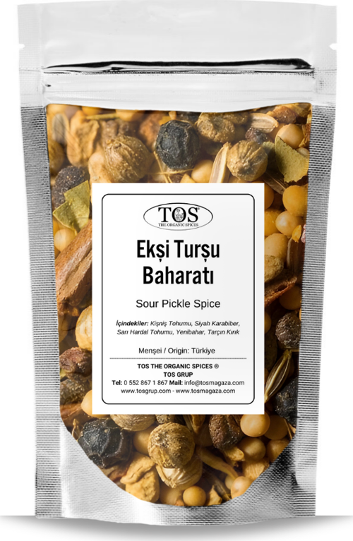 Ekşi Turşu Baharatı 250 gr Sour Pickle Spice Blend - Premium Quality | Baharat Karışımı