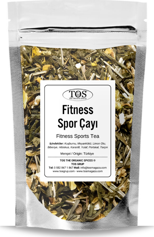 Fitness Spor Çayı 100 gr (1. Kalite) Fitness Sports Tea