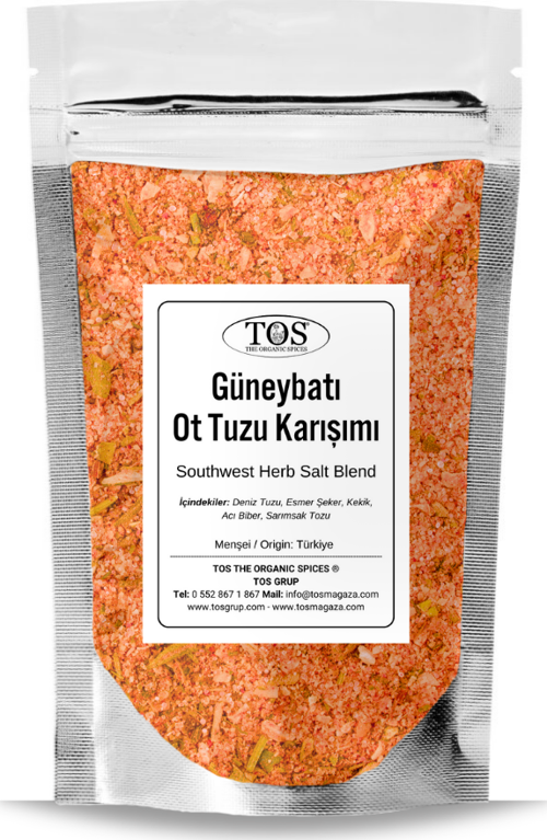 Güneybatı Ot Tuzu Karışımı 500 gr Southwest Herb Salt Blend - Premium Quality | Baharat Karışımı