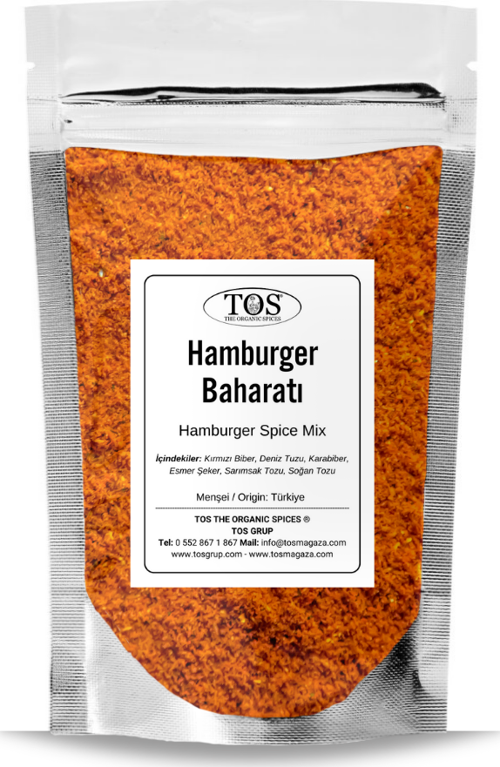 Hamburger Baharatı 250 gr Hamburger Spice Blend - Premium Quality | Baharat Karışımı