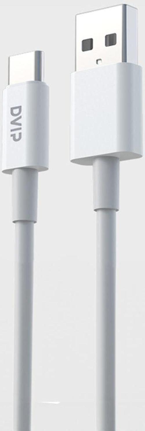 L34 6A 120W Fast Charging UsbA to Type-C Data ve Hızlı Şarj Kablosu 1M Beyaz