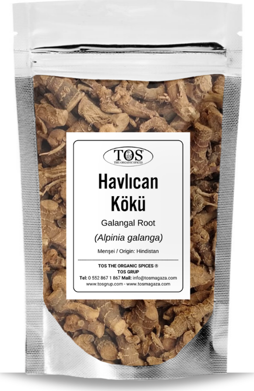Havlıcan Kökü 500 gr (1. Kalite) Alpinia galanga / Galangal Root