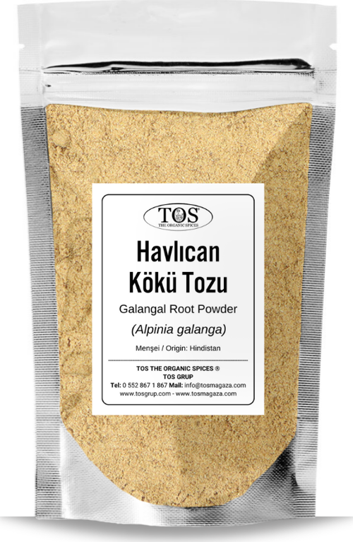 Havlıcan Kökü Tozu 500 gr (1. Kalite) Alpinia galanga / Ground Galangal