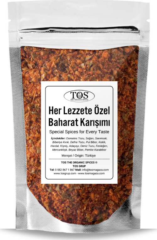 Her Lezzete Özel Baharat 250 gr All-Purpose Spice Blend - Premium Quality | Baharat Karışımı