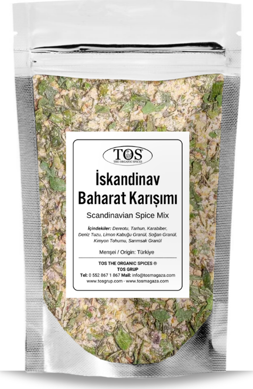 İskandinav Baharat Karışımı 500 gr Scandinavian Spice Blend - Premium Quality | Baharat Karışımı