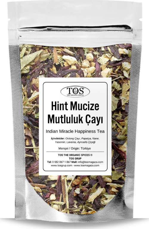 Hint Mucize Mutluluk Çayı 250 gr (1. Kalite) Indian Miracle Happiness Tea