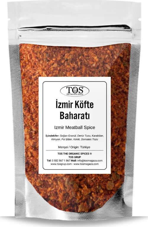 İzmir Köfte Baharatı 500 gr Izmir Meatball Spice Blend - Premium Quality | Baharat Karışımı