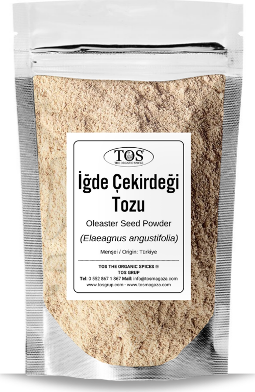 İğde Çekirdeği Tozu 250 gr (1. Kalite) Elaeagnus angustifolia / Oleaster Seed Powder