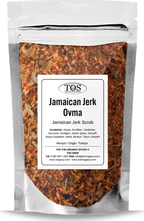 Jamaican Jerk Ovma 500 gr Jamaican Jerk Rub - Premium Quality | Baharat Karışımı