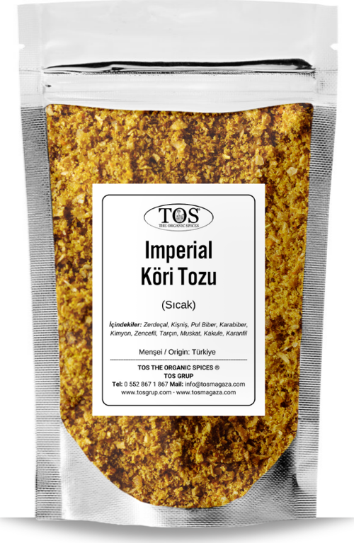 Imperial Köri Tozu 250 gr Sıcak - Imperial Curry Powder (Hot) - Premium Quality | Baharat Karışımı