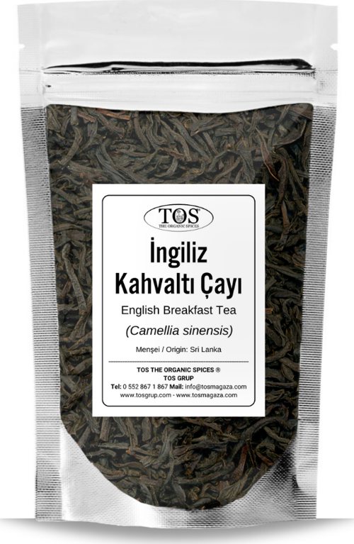 İngiliz Kahvaltı Çayı 500 gr (1. Kalite) English Breakfast Tea, Premium Quality