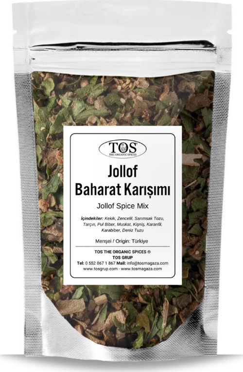 Jollof Baharat Karışımı 500 gr Jollof Spice Blend - Premium Quality | Baharat Karışımı