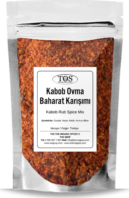 Kabob Ovma Baharat Karışımı 500 gr Kabob Rub Spice Blend - Premium Quality | Baharat Karışımı