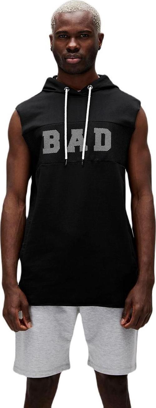 21.01.33.001-C01 Bad Net Sleeveless Erkek Sweatshirt