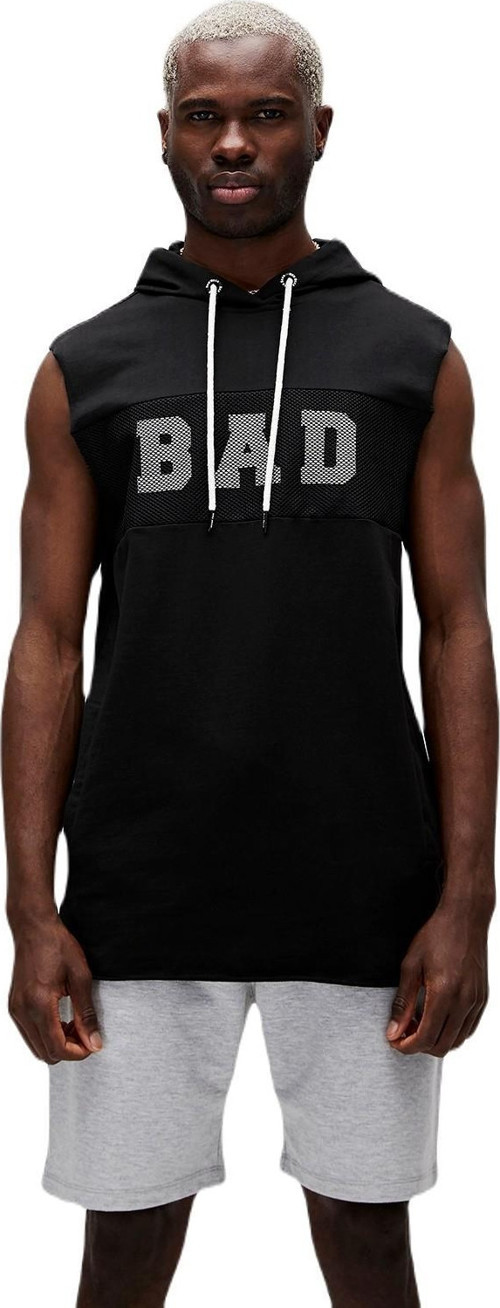 21.01.33.001-C01 Bad Net Sleeveless Erkek Sweatshirt