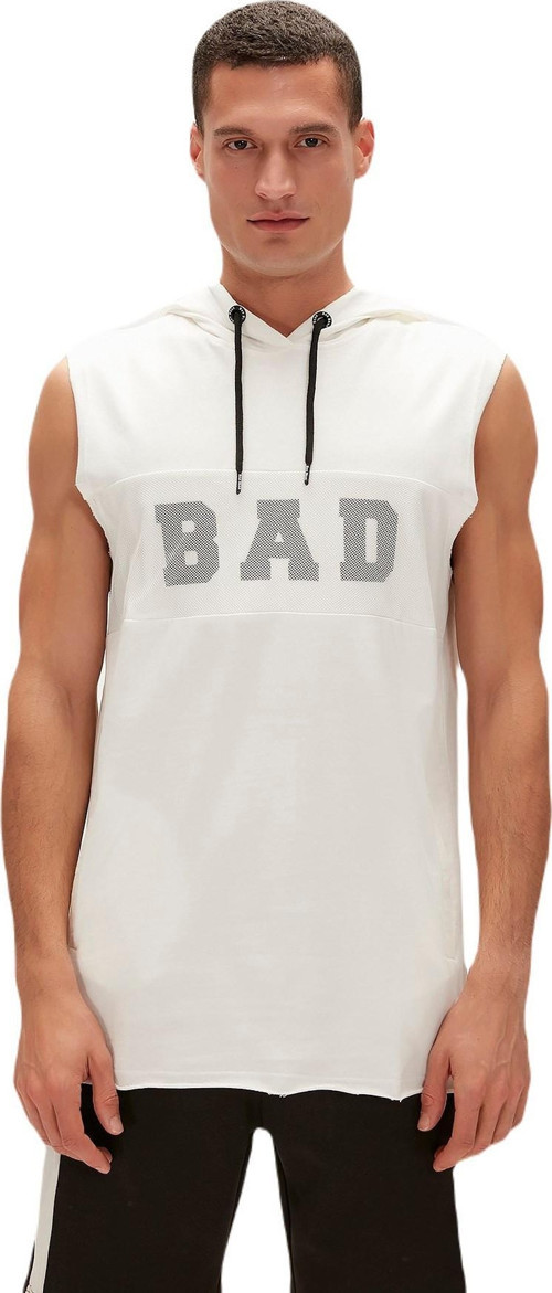 21.01.33.001-C04 Bad Net Sleeveless Erkek Sweatshirt