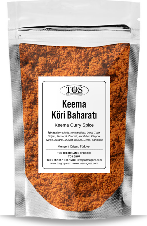 Keema Köri Baharatı 100 gr Keema Curry Spice Blend - Premium Quality | Baharat Karışımı