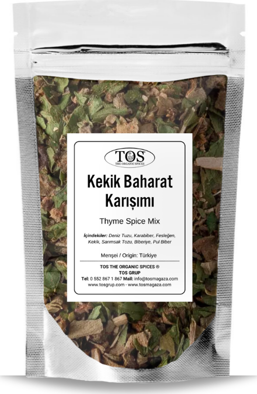 Kekik Baharat Karışımı 100 gr Thyme Spice Blend - Premium Quality | Baharat Karışımı