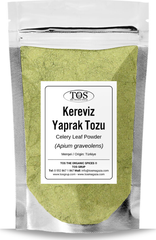 Kereviz Yaprak Tozu 100 gr (1. Kalite) Apium graveolens / Celery Leaf Powder