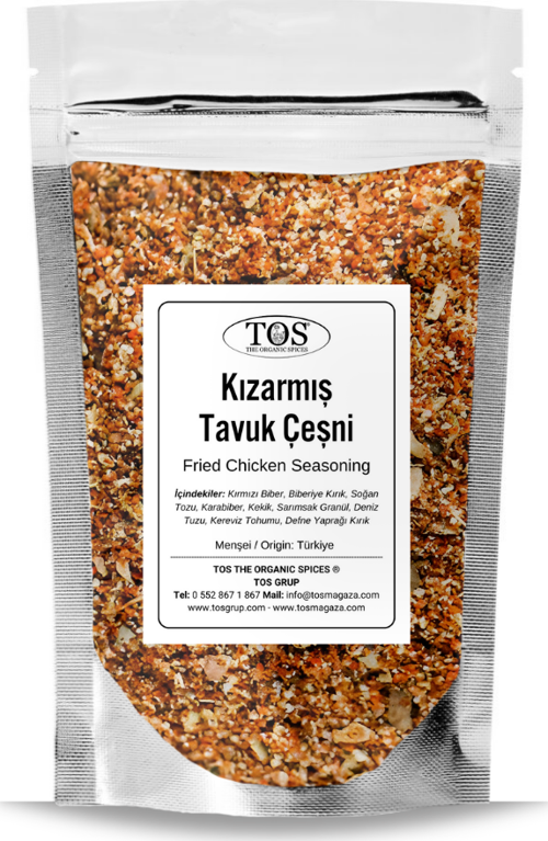 Kızarmış Tavuk Çeşni 100 gr Fried Chicken Seasoning - Premium Quality | Baharat Karışımı