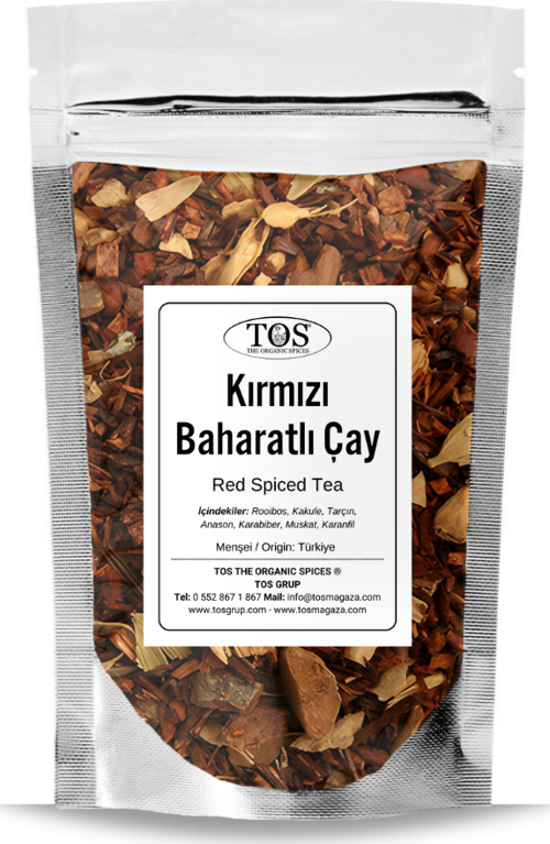 Kırmızı Baharatlı Çay 100 gr (1. Kalite) Red Spiced Tea